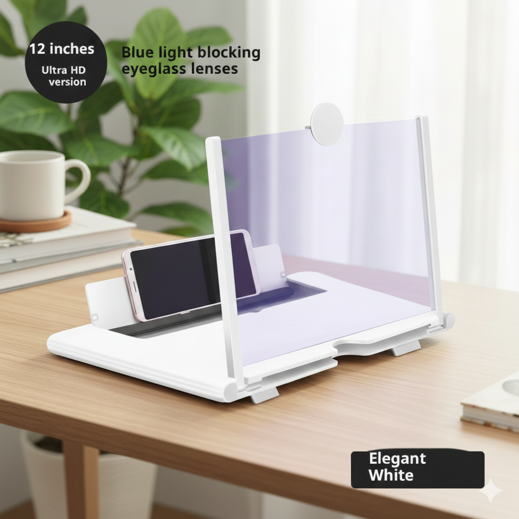 FoldiView™ Wood-Grain Screen Amplifier